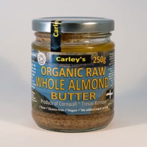 Carley’s Organic Raw Almond Butter (250g) - Organic to your door