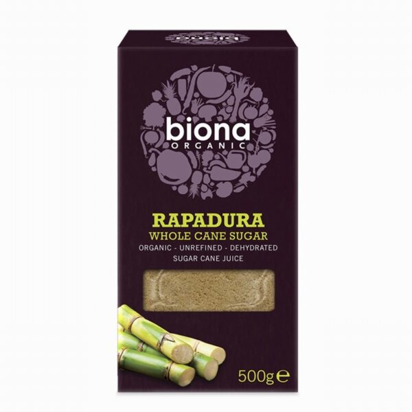 Organic Rapadura Whole Cane Sugar (500g) - Organic to your door