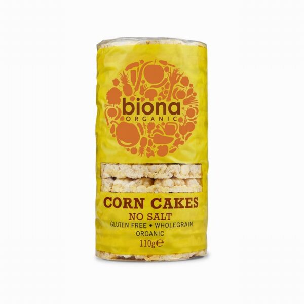 Organic Corn Cakes (110g) - Organic to your door