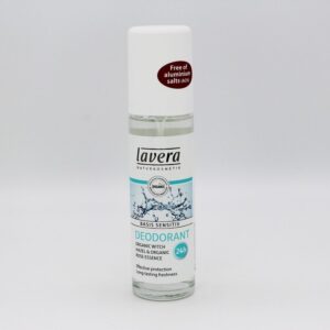 Lavera Basis Sensitive Spray Deodorant (75ml) - Organic to your door