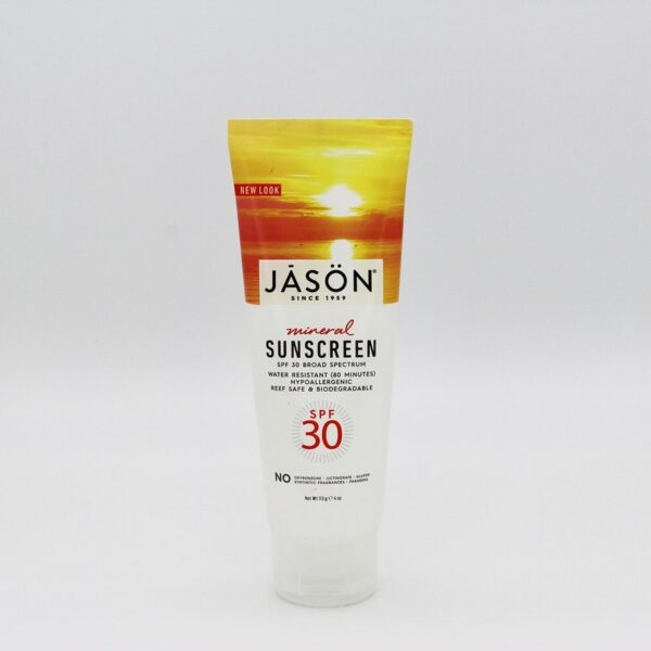 Jason Sun Block – Mineral SPF30+ (113g) - Organic to your door