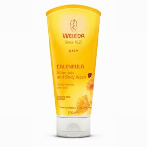 Weleda Baby Calendula Shampoo & Body Wash (200ml) - Organic to your door