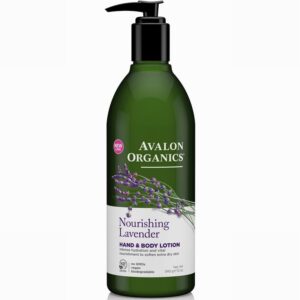 Avalon Organics Nourishing Lavender Hand & Body Lotion (350ml) - Organic to your door