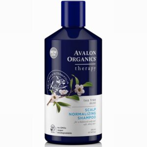Scalp Normalising Tea Tree Mint Shampoo (414ml) - Organic to your door