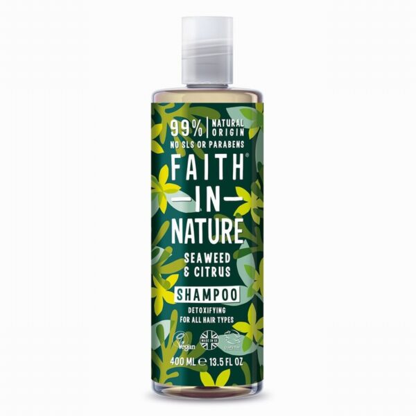 Faith In Nature Shampoo – Seaweed & Citrus (400ml) - Organic to your door