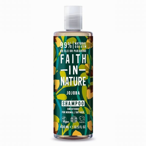 Faith In Nature Shampoo – Jojoba (400ml) - Organic to your door