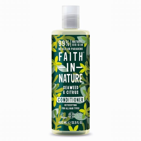 Faith In Nature Conditioner – Seaweed & Citrus (400ml) - Organic to your door