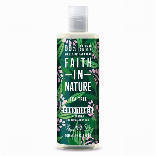 Faith In Nature Conditioner – Tea Tree (400ml) - Organic to your door