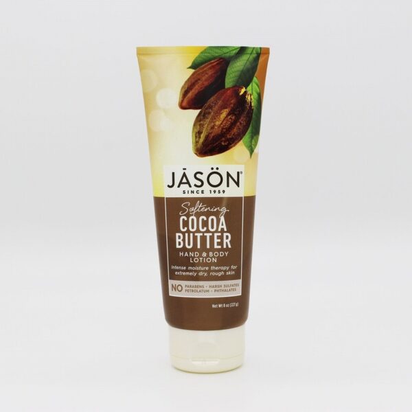 Jason Hand & Body Lotion – Organic Cocoa Butter (227ml) - Organic to your door