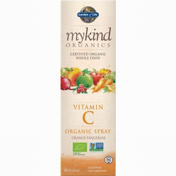 Garden of Life mykind Organics Organic Vitamin C Spray (58ml) - Organic to your door