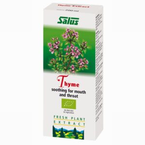 Salus Organic Fresh Plant Extract – Thyme (200ml) - Organic to your door