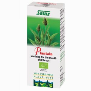 Salus Organic Fresh Plant Juice – Plantain (200ml) - Organic to your door