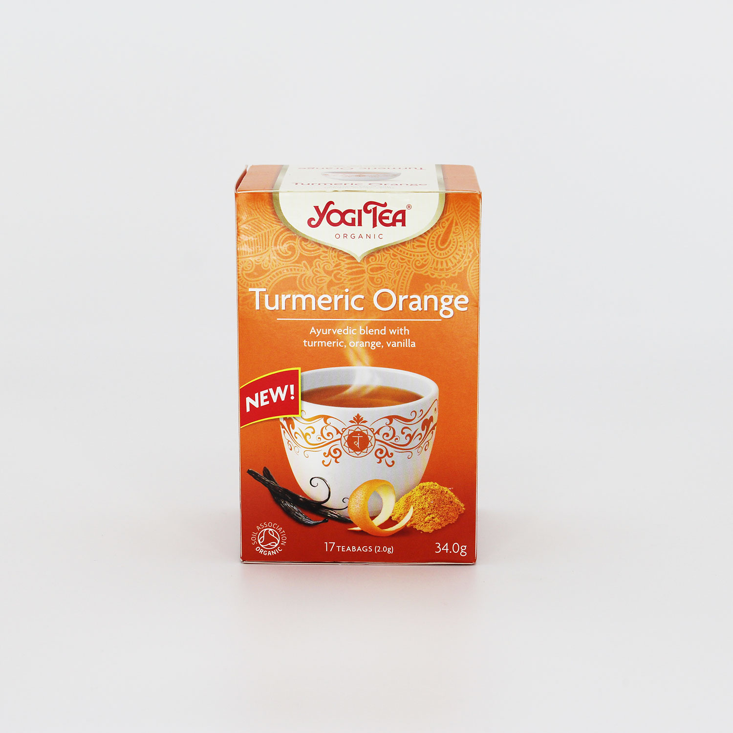 Yogi Organic Tea Turmeric Orange (17s) Organic to your Door