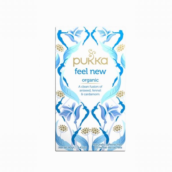 Pukka Organic Tea – Feel New (20s) - Organic to your door