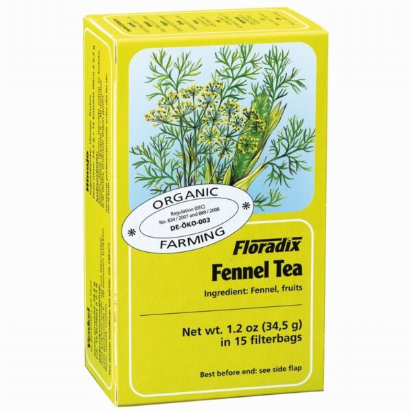 Salus Floradix Organic Tea – Fennel (15s) - Organic to your door