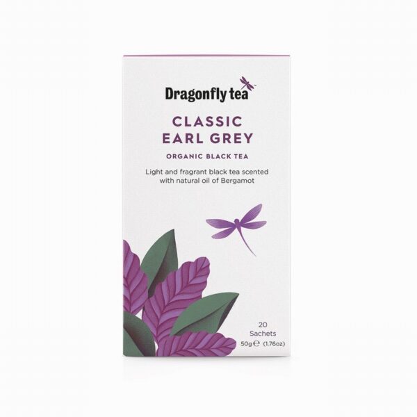 Dragonfly Organic Tea – Earl Grey (20s) - Organic to your door