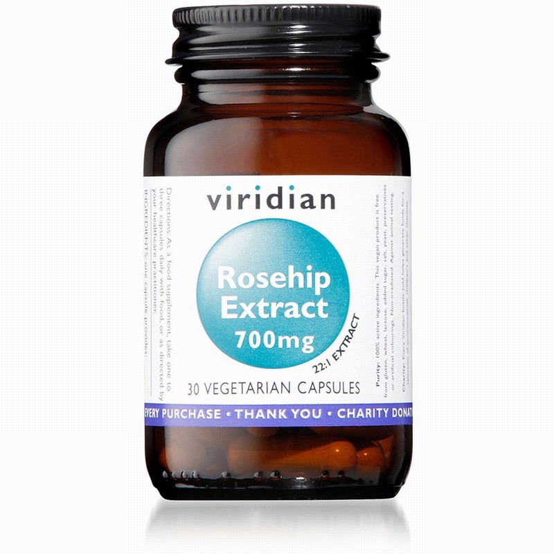 Viridian Rosehip Extract (30s) - Organic to your door