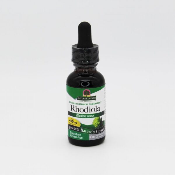 Natures Answer Rhodiola (30ml) - Organic to your door