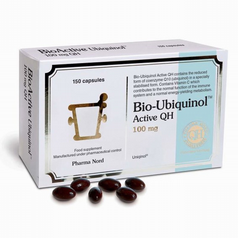 PharmaNord Q10 Bio-Ubiquinol 100mg (150s) - Organic to your door
