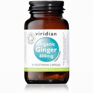 Viridian Organic Ginger – 400mg (30) - Organic to your door