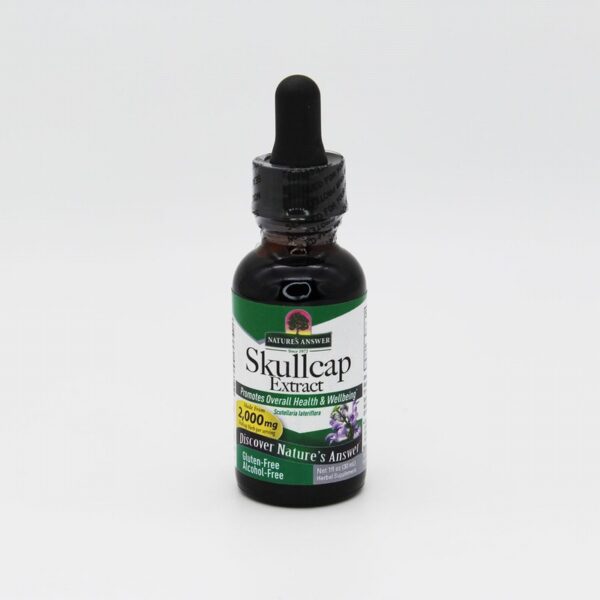 Natures Answer Skullcap (30ml) - Organic to your door