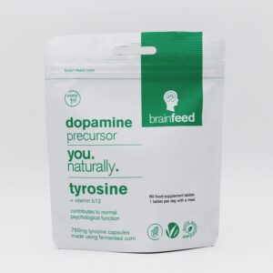 Brainfeed Tyrosine Dopamine P-C (60s) - Organic to your door