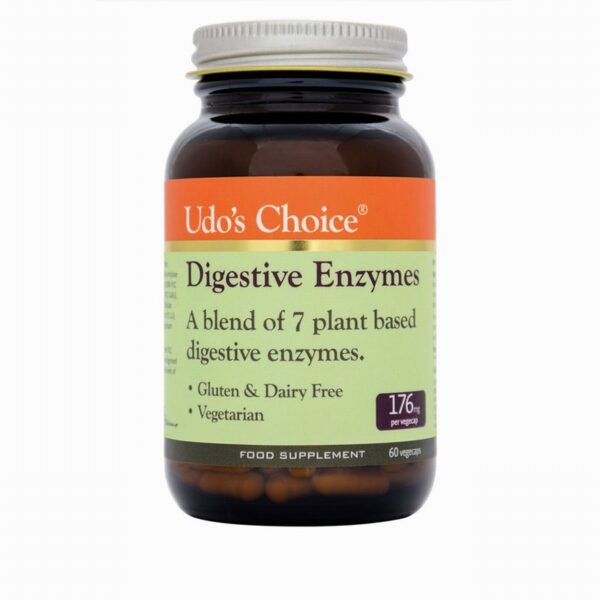 Udos Choice Digestive Enzymes (60s) - Organic to your door