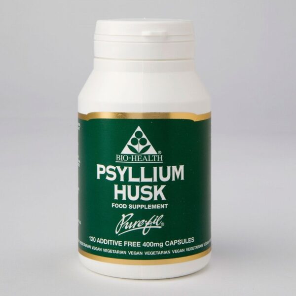 Psyllium Husk Powder Capsules (120s) - Organic to your door