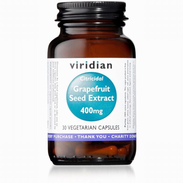 Viridian Grapefruit Seed Extract (30s) - Organic to your door