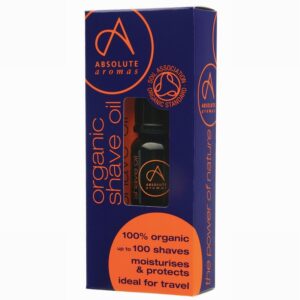 Absolute Aromas Organic Shave Oil (15ml) - Organic to your door