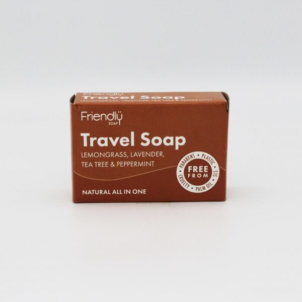 Friendly Soap Company Soap Bar – Travel Soap (95g) - Organic to your door