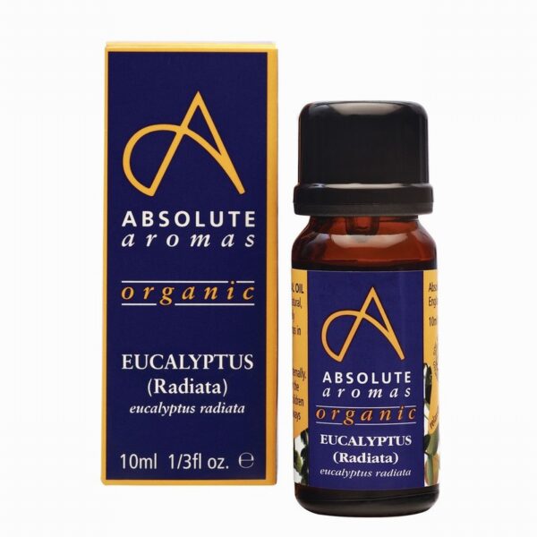 Absolute Aromas Organic Essential Oil – Eucalyptus Rad. (10ml) - Organic to your door