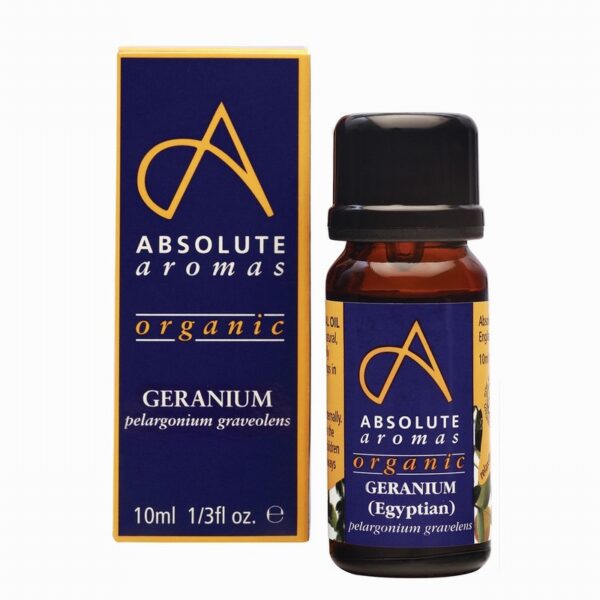 Organic Essential Oil – Geranium (10ml) - Organic to your door