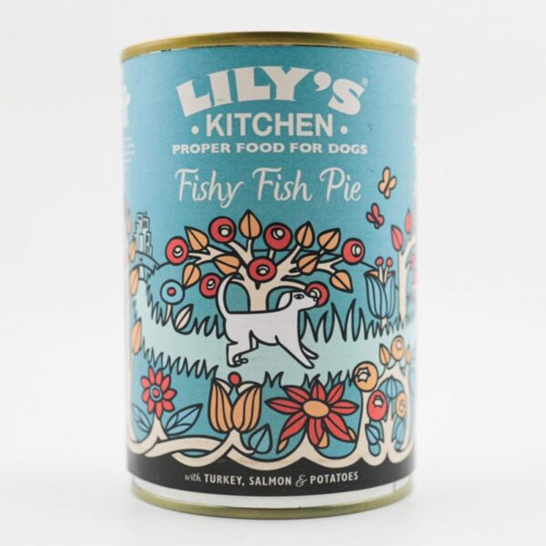 Lilys Litchen Fishy Fish Dog Food (400g) - Organic to your door