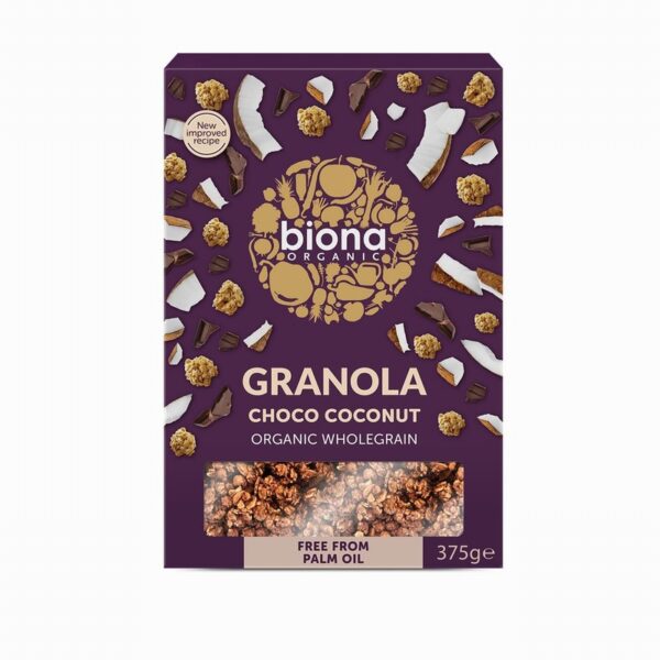 Organic Choco Coconut Granola (375g) - Organic to your door