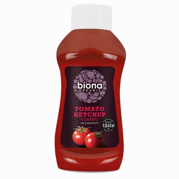 Organic Tomato Ketchup (560ml) - Organic to your door