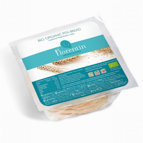 Florentin Organic Pitta Bread (4s) - Organic to your door