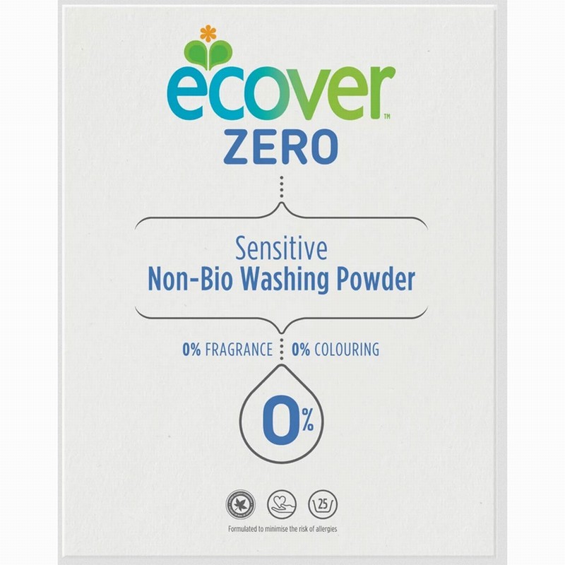 Ecover Zero Washing Powder (7.5kg) - Organic to your door