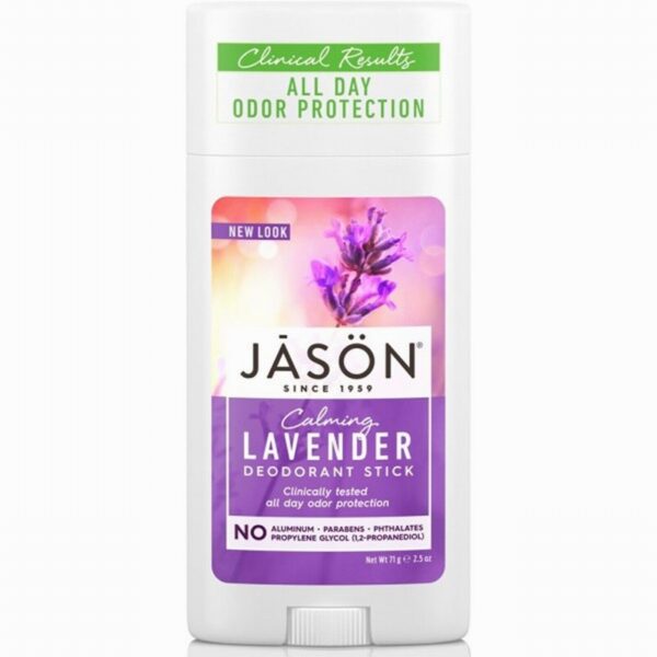 Jasons Deodorant Stick – Lavender (71g) - Organic to your door