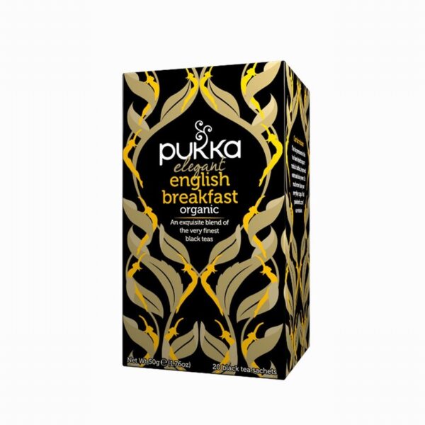 Pukka Organic Tea – Elegant English Breakfast (20s) - Organic to your door