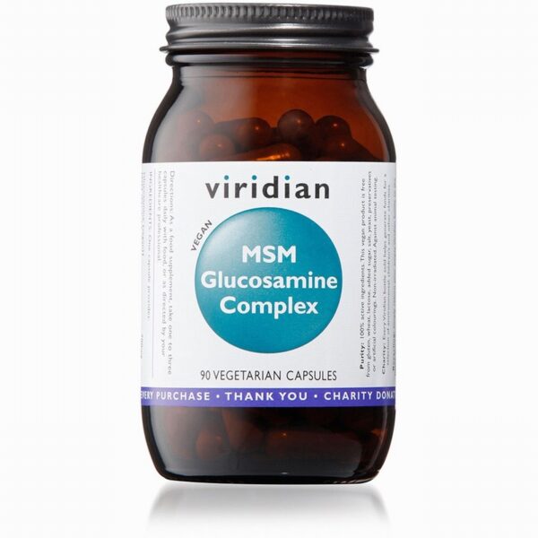 Viridian MSM Glucosamine Complex (90s) - Organic to your door