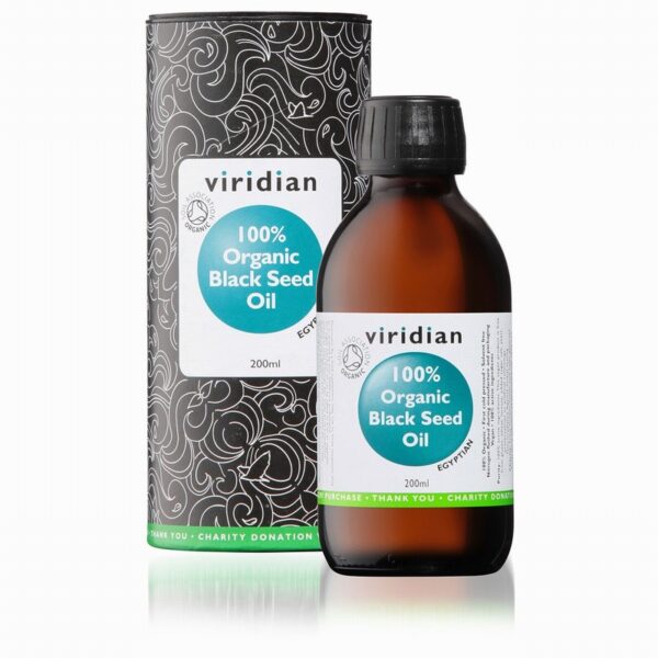 Viridian Organic Black Seed Oil (200ml) - Organic to your door