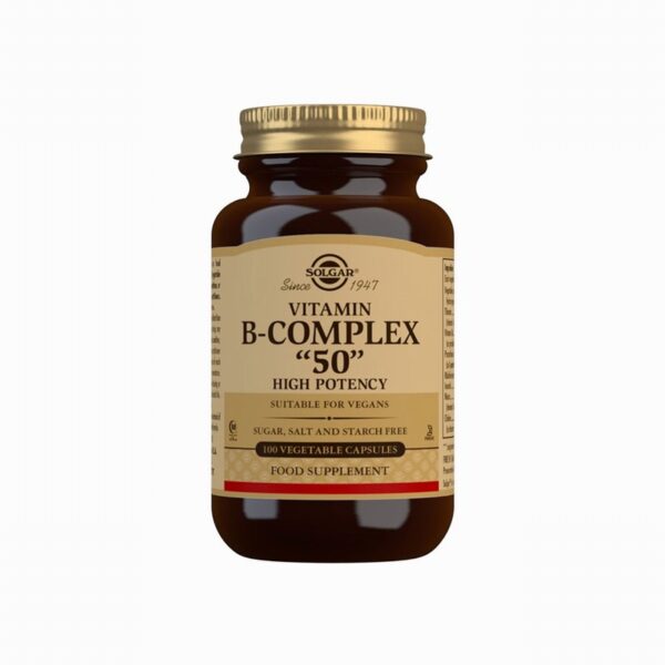 Solgar B Complex – 50 (100s) - Organic to your door