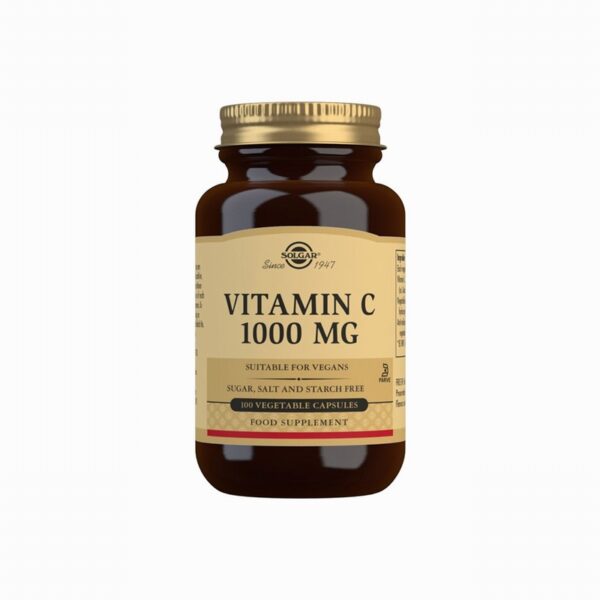 Solgar Vitamin C 1000mg (100s) - Organic to your door