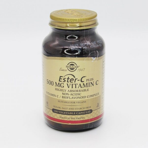 Solgar Ester-C 500mg (100s) - Organic to your door