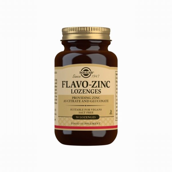 Solgar Flavo-Zinc Lozenges (50s) - Organic to your door