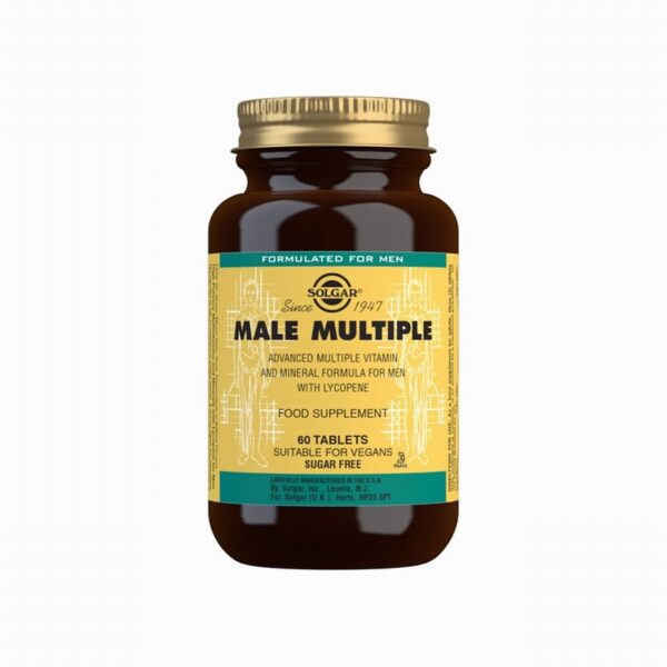 Solgar Male Multiple (60s) - Organic to your door