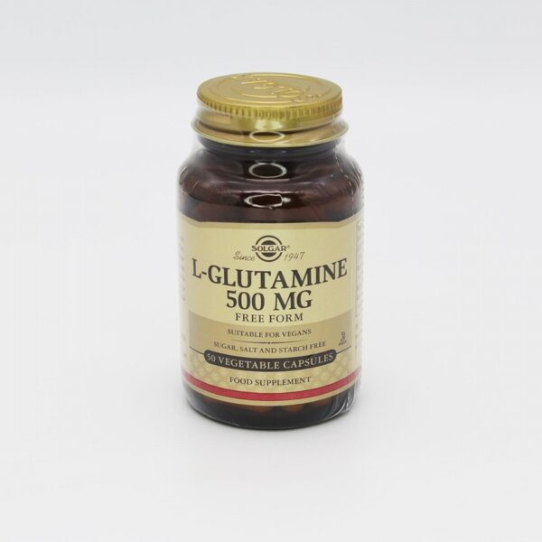 Solgar L-Glutamine 500mg (50s) - Organic to your door