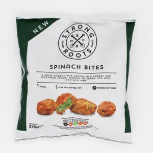 Strong Roots Spinach Bites (375g) - Organic to your door