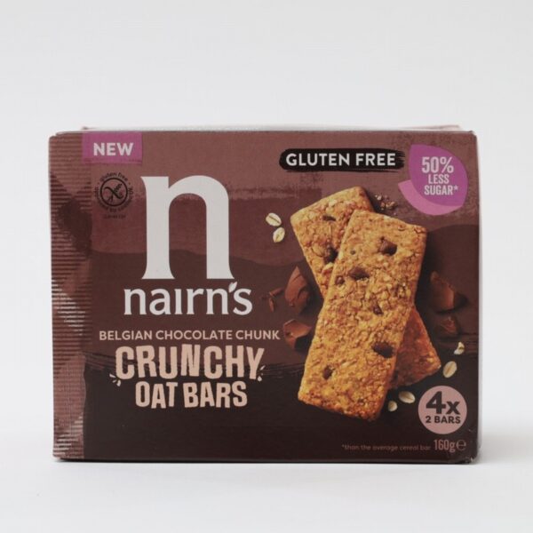 Nairns Chocolate Oat Bars (4 Pack) - Organic to your door